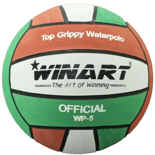 Wasserball WP grün-weiß-rot