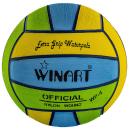 Wasserball WP gelb-hellblau-hellgrün